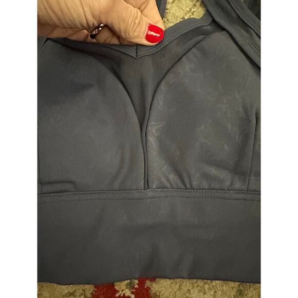Tavi Active Navy Lily Serene V-neck Sports Bra Size XS - Picture 7 of 9